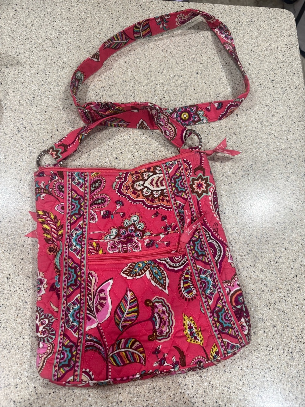 Vera Bradley Call Me Coral Pink Tote Bag